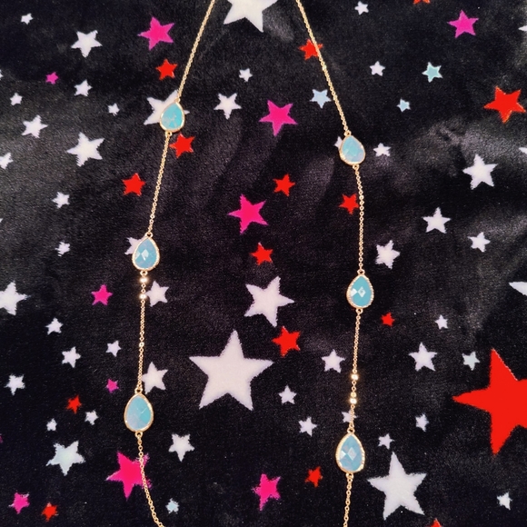 Stone Station Necklace - Picture 2 of 2